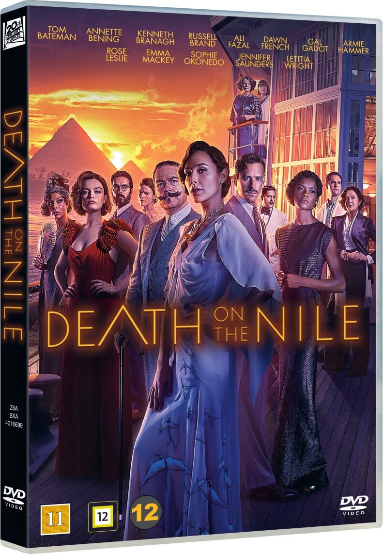 Døden På Nilen - 2022 / Death On The Nile - DVD - Film