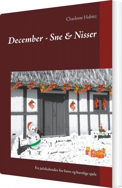 Billede af December - Sne & Nisser - Charlotte Holritz - Bog