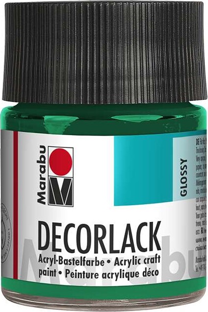 Marabu - Decorlack - 50 Ml - 067 Grøn - 11300005067 - Marabu