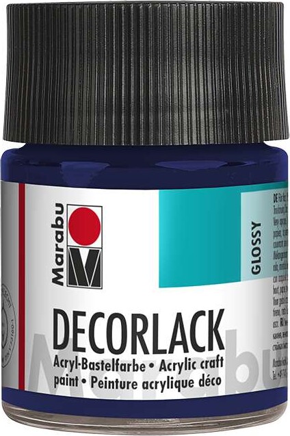 Marabu - Decorlack - 50 Ml - Dark Blue 053