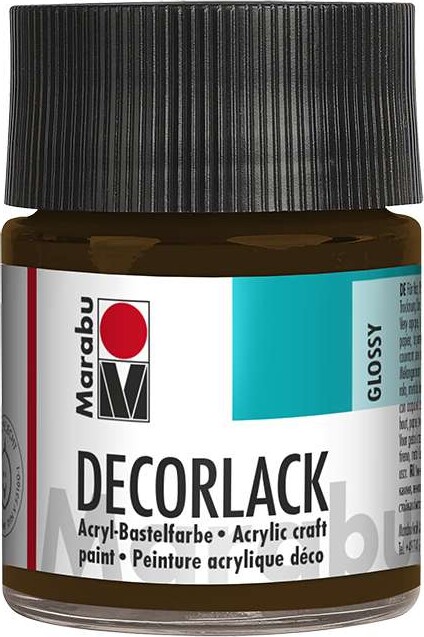 Marabu - Decorlack - 50 Ml - Dark Brown 045