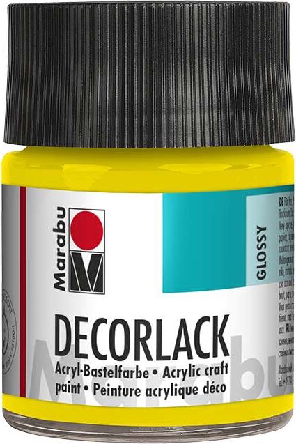 Marabu - Decorlack - 50 Ml - Yellow 019