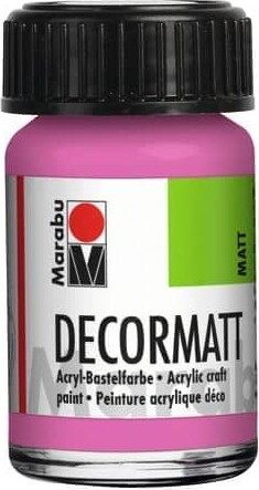 Se Decormatt Acryl - 15 Ml - L. Pink - Marabu hos Gucca.dk