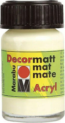 Billede af Decormatt Acryl - 15 Ml - Vanille - Marabu