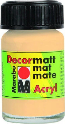 Billede af Decormatt Acryl - 50 Ml - Fersken - Marabu