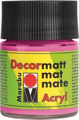 Se Decormatt Acryl - 50 Ml - L. Pink - Marabu hos Gucca.dk