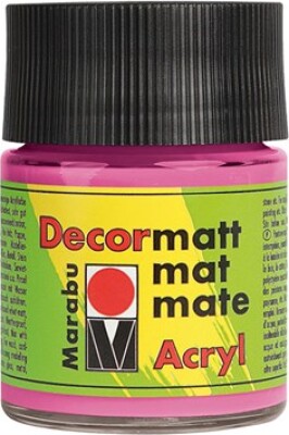 Decormatt Acryl - 50 Ml - L. Pink - Marabu