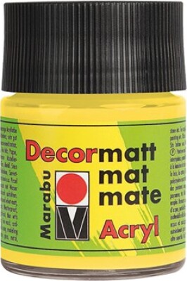 Billede af Decormatt Acryl - 50 Ml - Mango - Marabu