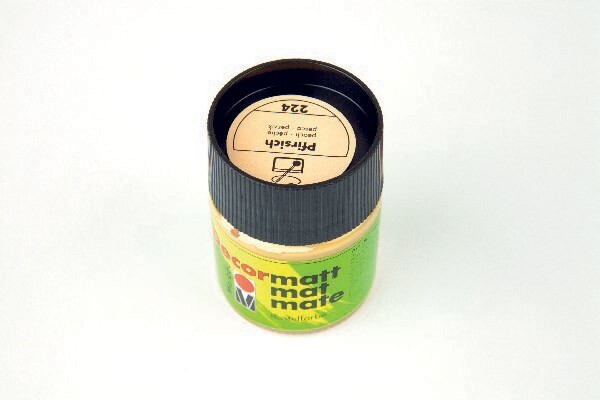 Billede af Decormatt Acryl - 50 Ml - Fersken - Marabu hos Gucca.dk