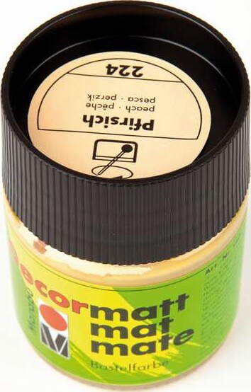 Decormatt Acryl - 50 Ml - Fersken - Marabu