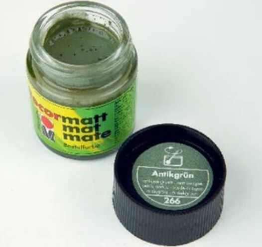 Decormatt Acryl - 50 Ml - Antikgrøn - Marabu