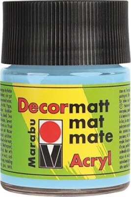 Se Decormatt Acryl - 50 Ml - L. Blå - Marabu hos Gucca.dk