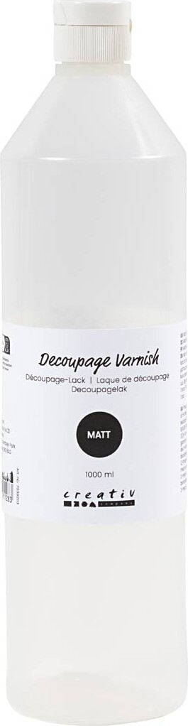 Decoupagelak - Mat - 1000 Ml