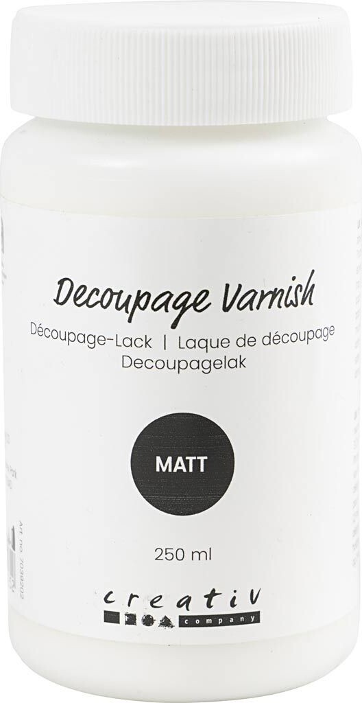 Decoupagelak - Mat - 250 Ml