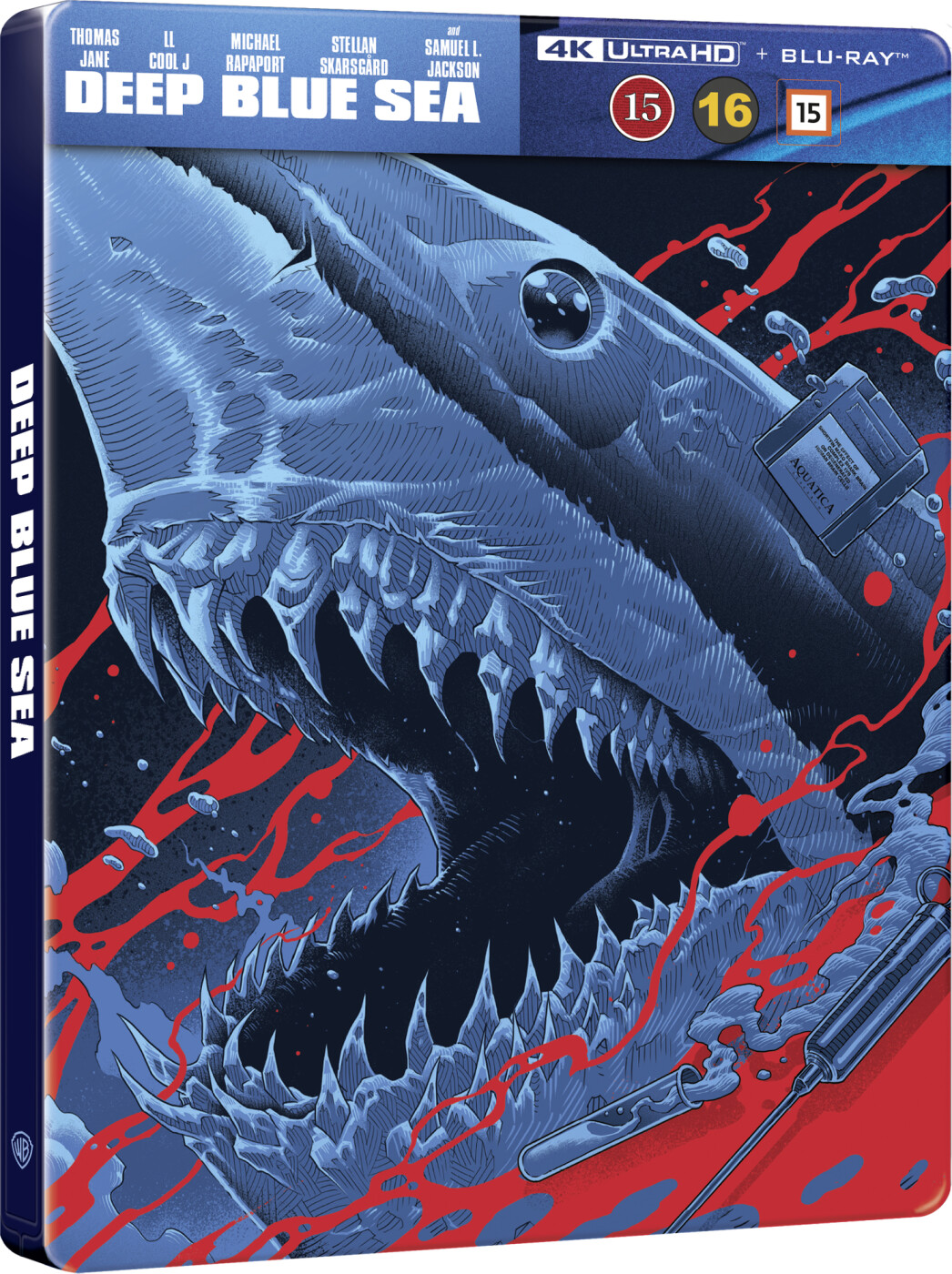 Deep Blue Sea - Steelbook - 4K Blu-Ray