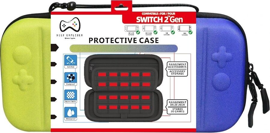 Deep Explorer - Protective Case Blue
