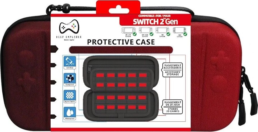 Deep Explorer - Protective Case Red