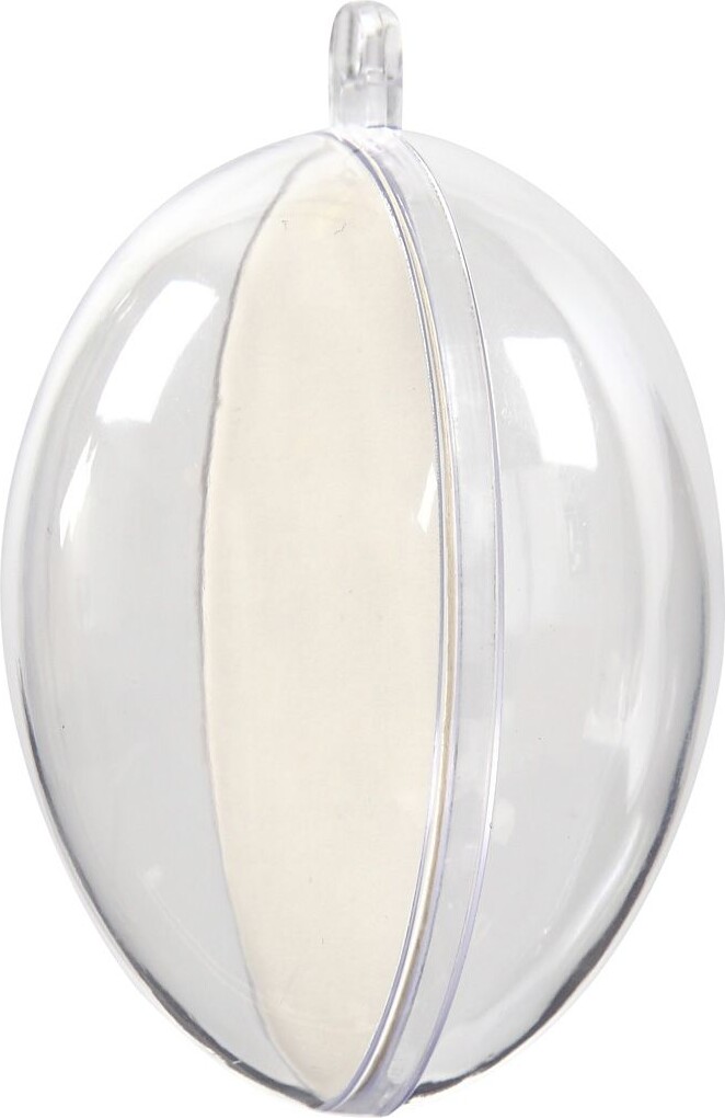 Deko-æg - H 6,3 Cm - 5 Sæt