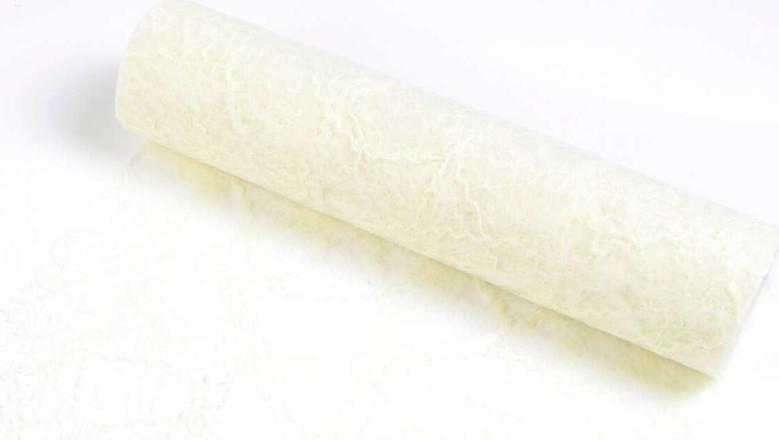 Sizoweb - Bordløber - Hvid - 30 Cm