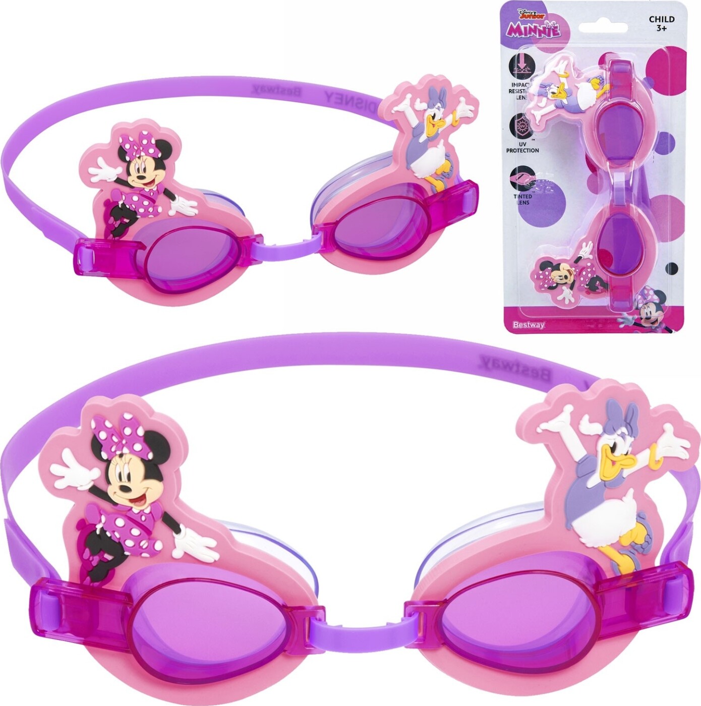 Minnie Mouse Deluxe Svømmebriller