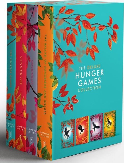 Deluxe Hunger Games Collection - 4 Book Box Set - Suzanne Collins - English Book