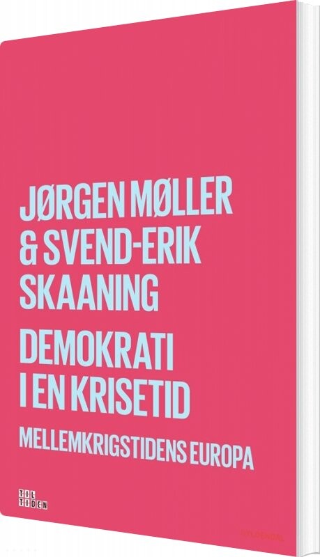 Billede af Demokrati I En Krisetid - Jørgen Møller - Bog