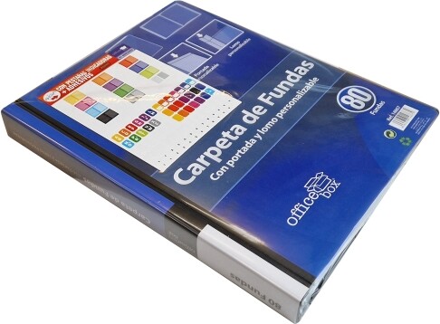 Demomappe A4 80 Lommer - Forsidelomme