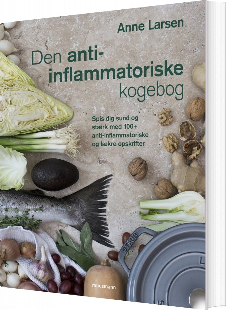 Se Den Anti-inflammatoriske Kogebog - Anne Larsen - Bog hos Gucca.dk