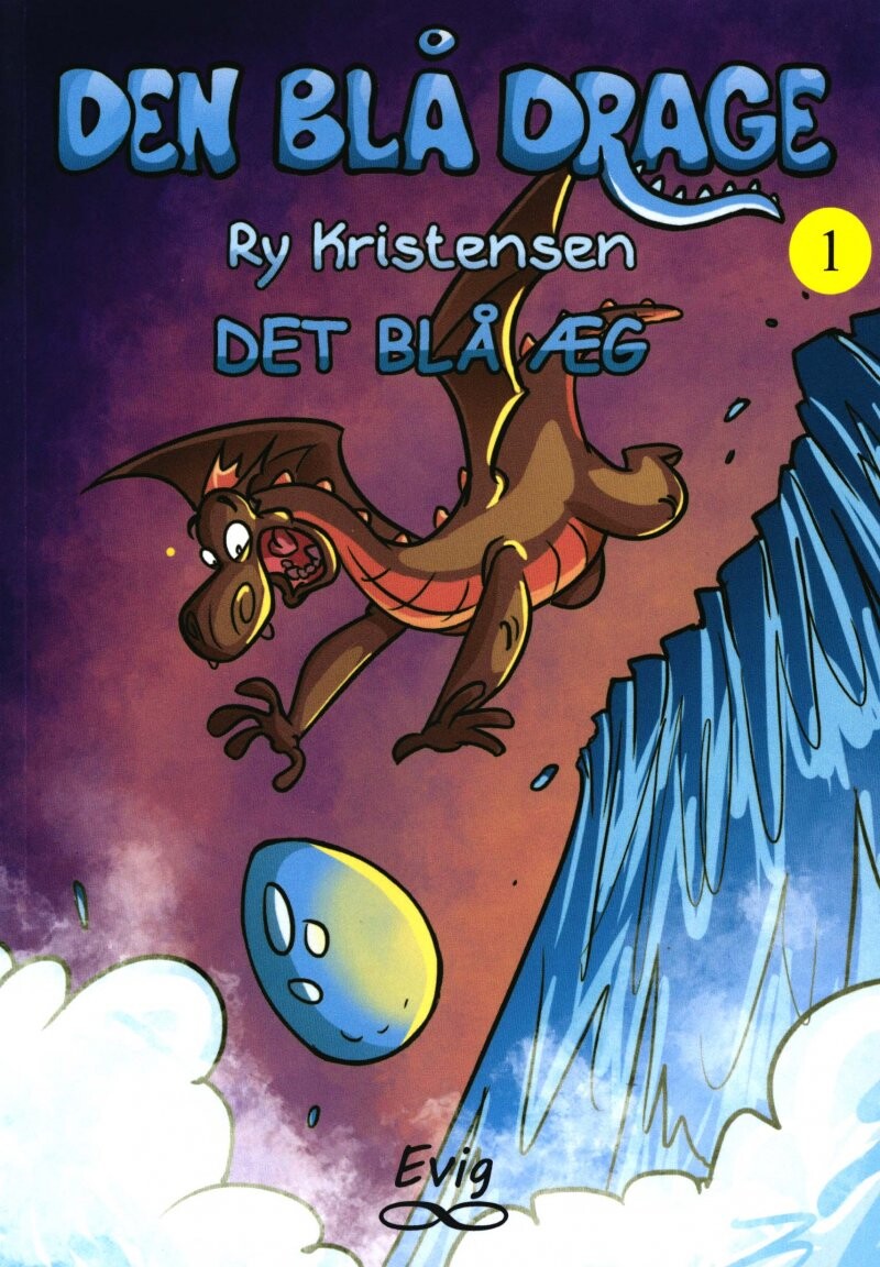 Billede af Den Blå Drage 1 - Det Blå æg - Ry Kristensen - Bog