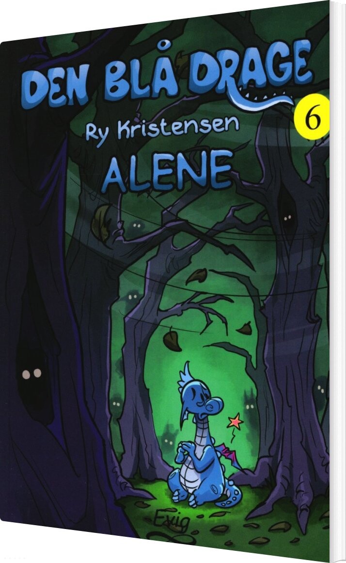 Billede af Den Blå Drage 6 - Alene - Ry Kristensen - Bog