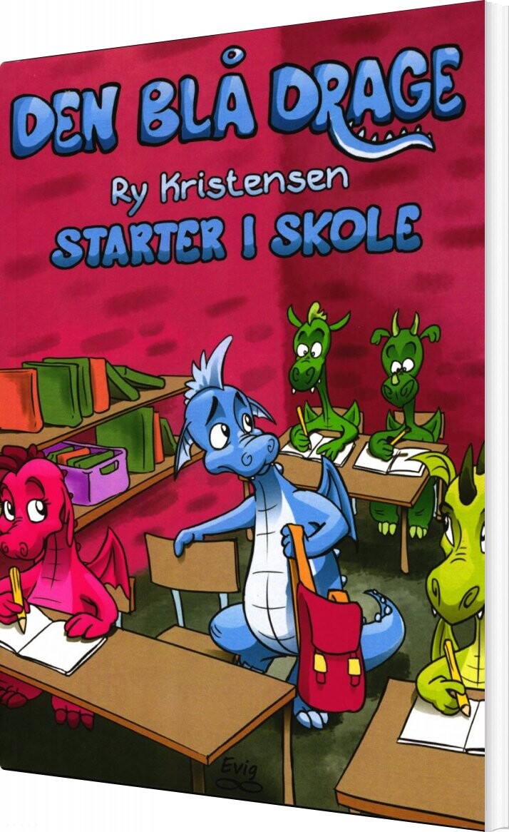 Billede af Den Blå Drage 2 - Starter I Skole - Ry Kristensen - Bog