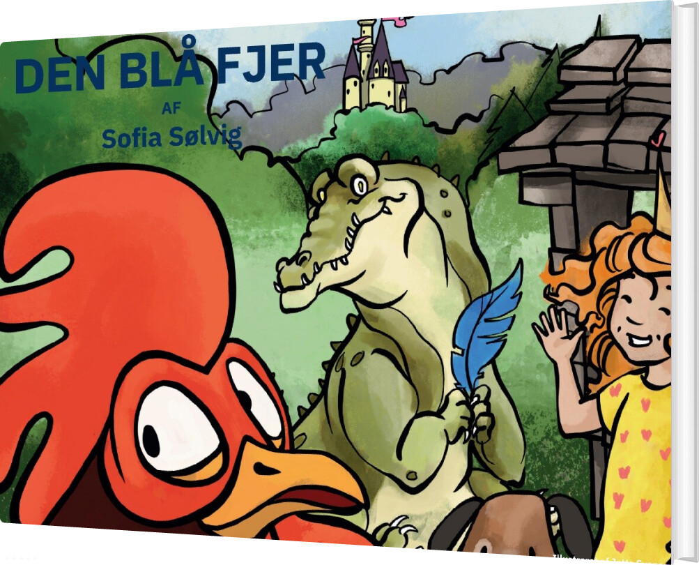 Billede af Den Blå Fjer - Sofia Sølvig - Bog