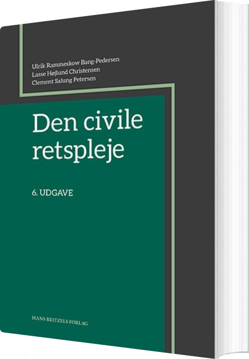 Den Civile Retspleje - Ulrik Rammeskow Bang-pedersen - Bog