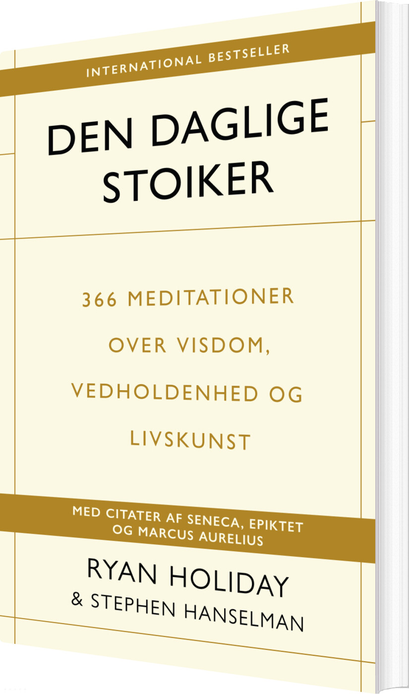 Den Daglige Stoiker - Ryan Holiday - Bog