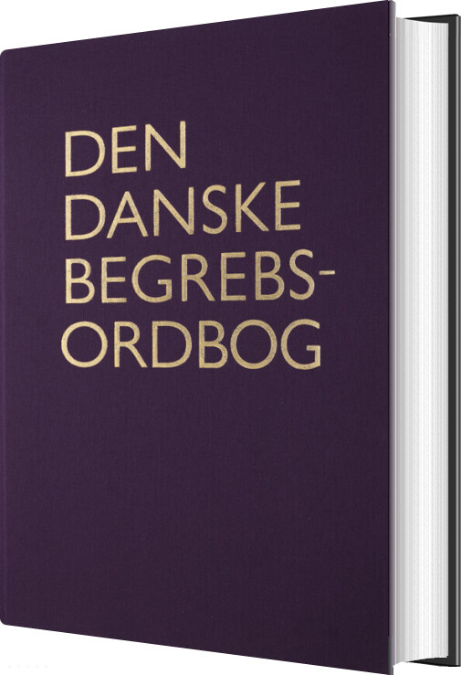 Den Danske Begrebsordbog - Bog