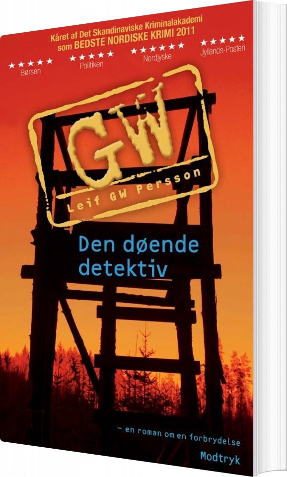 Den Døende Detektiv - Leif Gw Persson - Bog