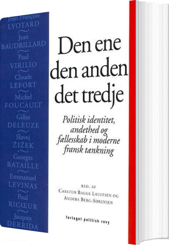 Den Ene, Den Anden, Det Tredje - Anders Berg-sørensen - Bog