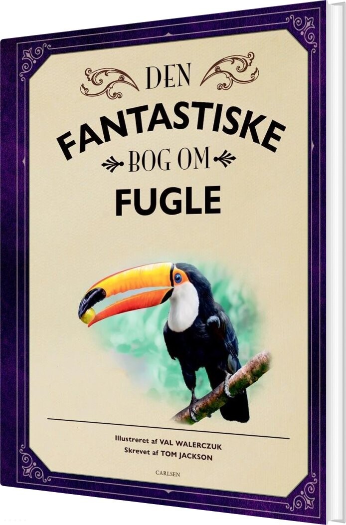 Billede af Den Fantastiske Bog Om Fugle - Tom Jackson - Bog