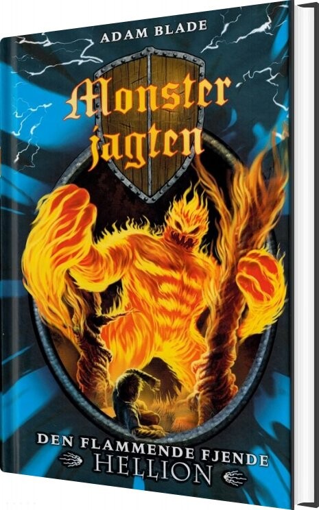 Billede af Monsterjagten 38 - Den Flammende Fjende Hellion - Adam Blade - Bog hos Gucca.dk