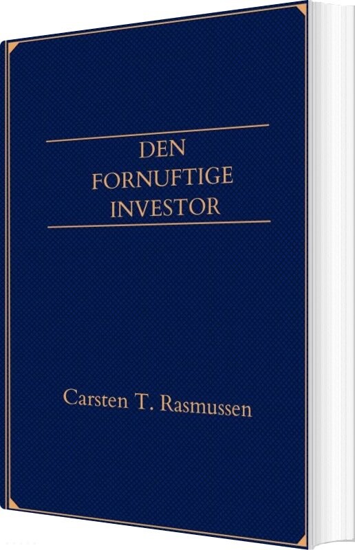 Billede af Den Fornuftige Investor - Carsten Rasmussen - Bog