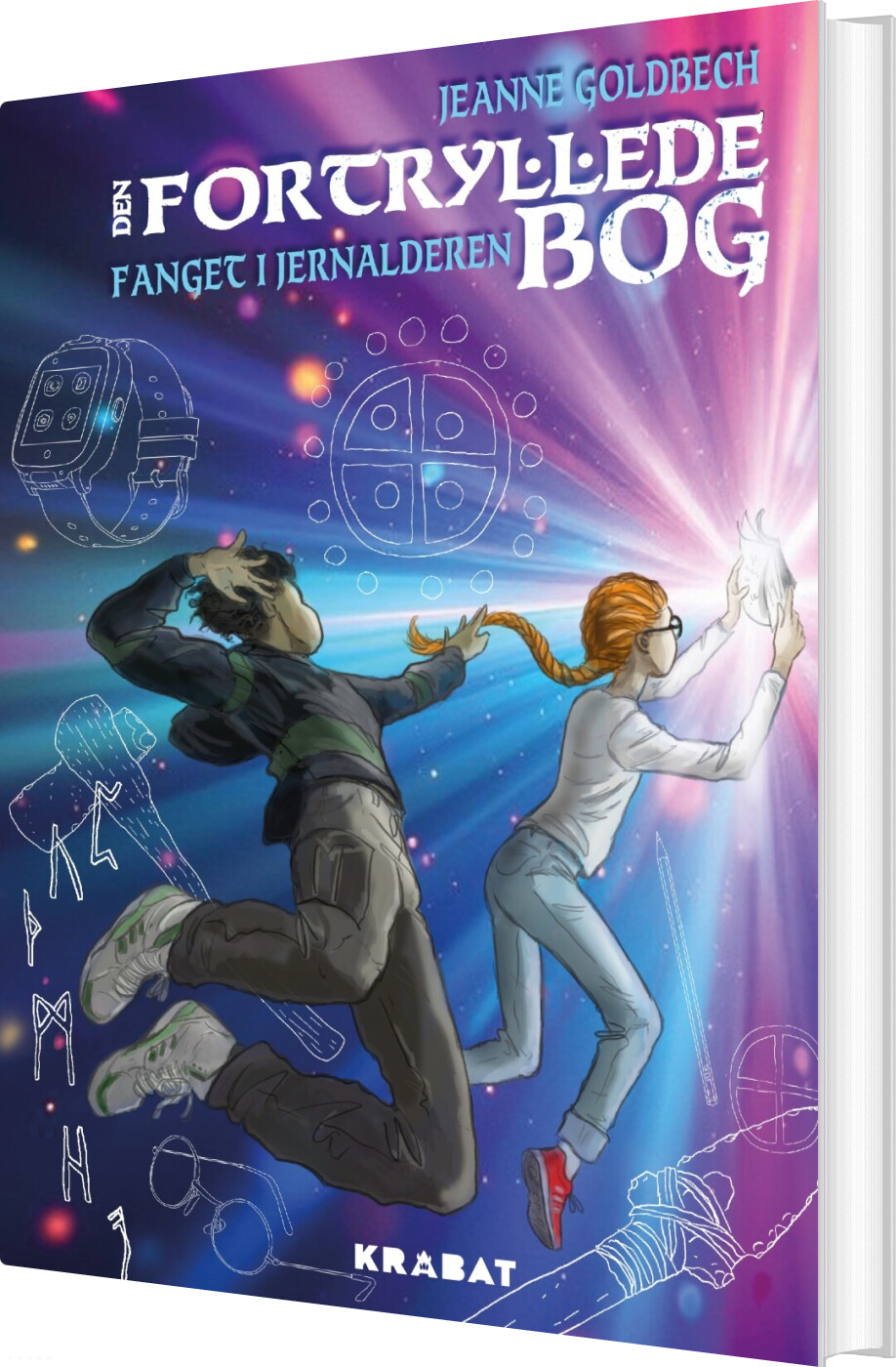 Den Fortryllede Bog 1 - Fanget I Jernalderen - Jeanne Goldbech - Bog