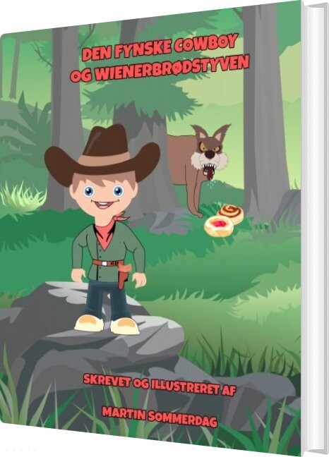 Billede af Den Fynske Cowboy Og Wienerbrødstyven - Martin Sommerdag - Bog
