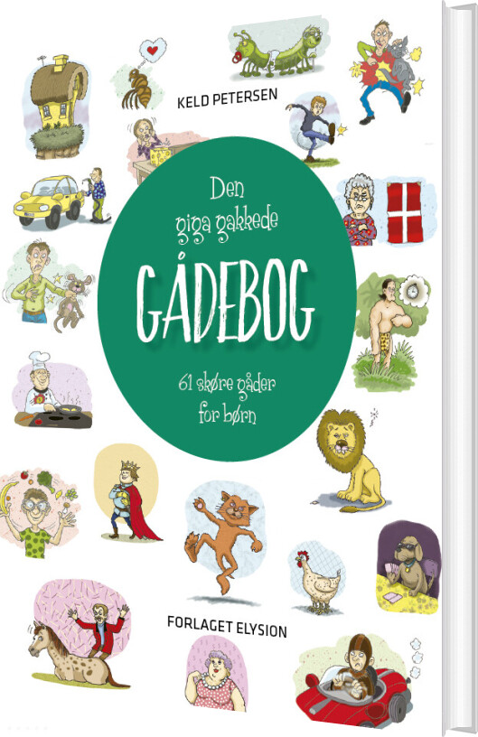Den Giga Gakkede Gådebog - Keld Petersen - Bog