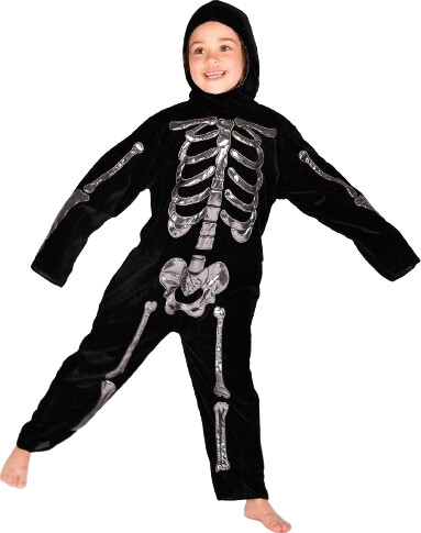 Den Goda Fen - Deluxe Skeleton Jumpsuit (116 Cm) (f77667l)