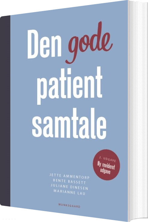 Den Gode Patientsamtale - Jette Ammentorp - Bog