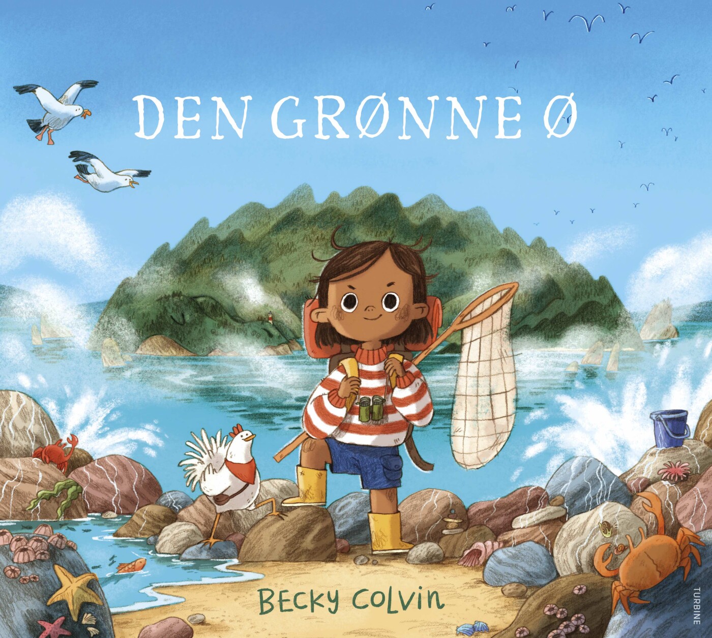 Den Grønne ø - Becky Colvin - Bog