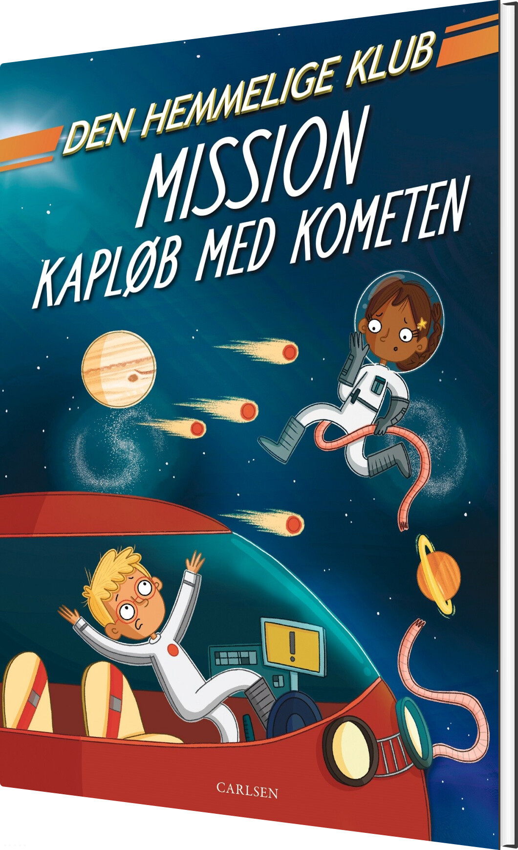 Den Hemmelige Klub: Mission Kapløb Med Kometen - S J King - Bog
