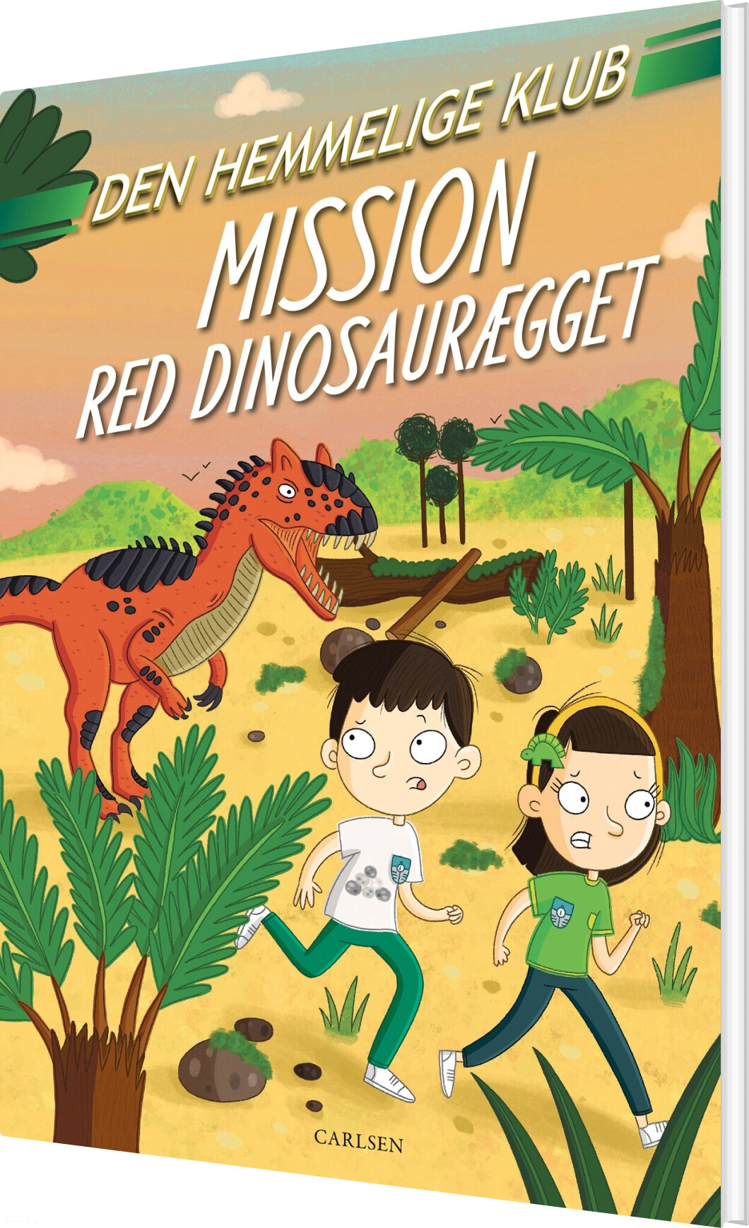Den Hemmelige Klub: Mission Red Dinosaurægget - S J King - Bog