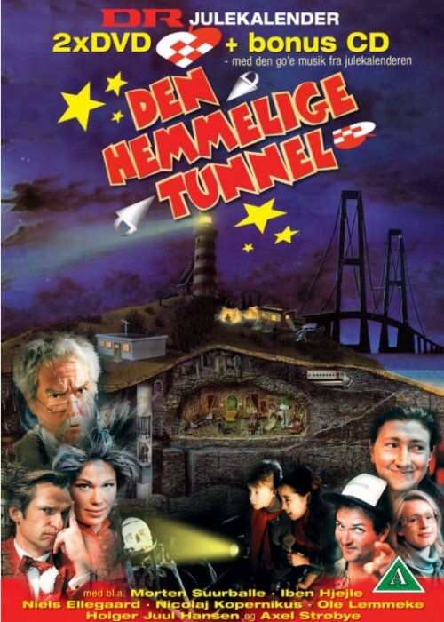 Den Hemmelige Tunnel - Dr Julekalender 1997 (dvd+cd) - DVD - Tv-serie