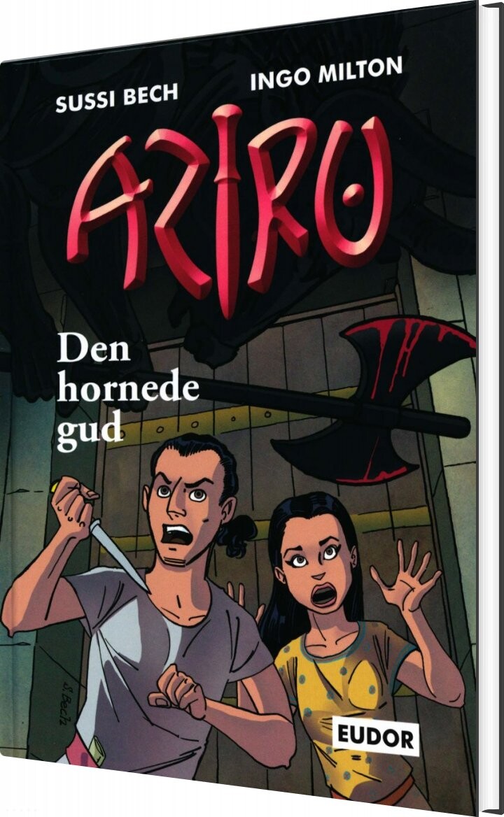Billede af Den Hornede Gud, Aziru 2 - Sussi Bech - Bog